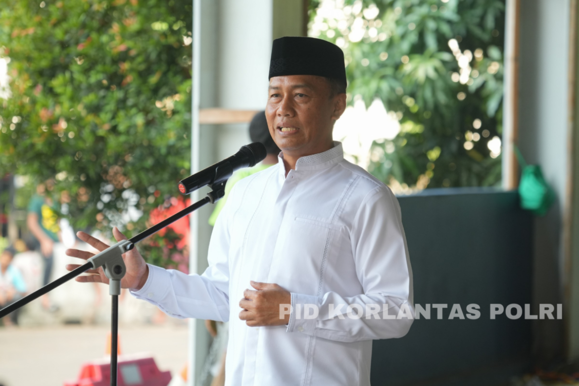 Kakorlantas Hadiri Acara Pemberian Tanda Kehormatan Bintang Bhayangkara Utama Polri Kepada Menhan